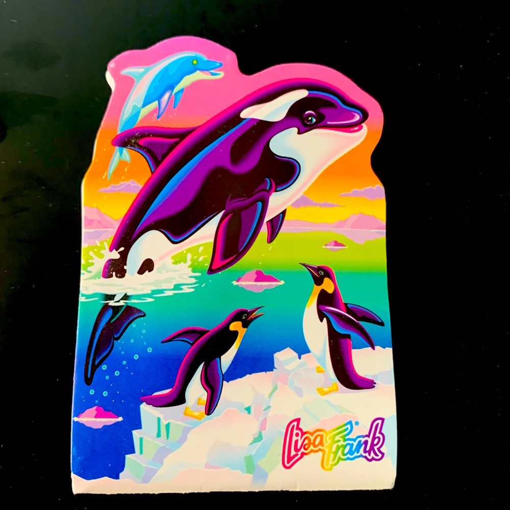 Lisa Frank max splash mini notepad